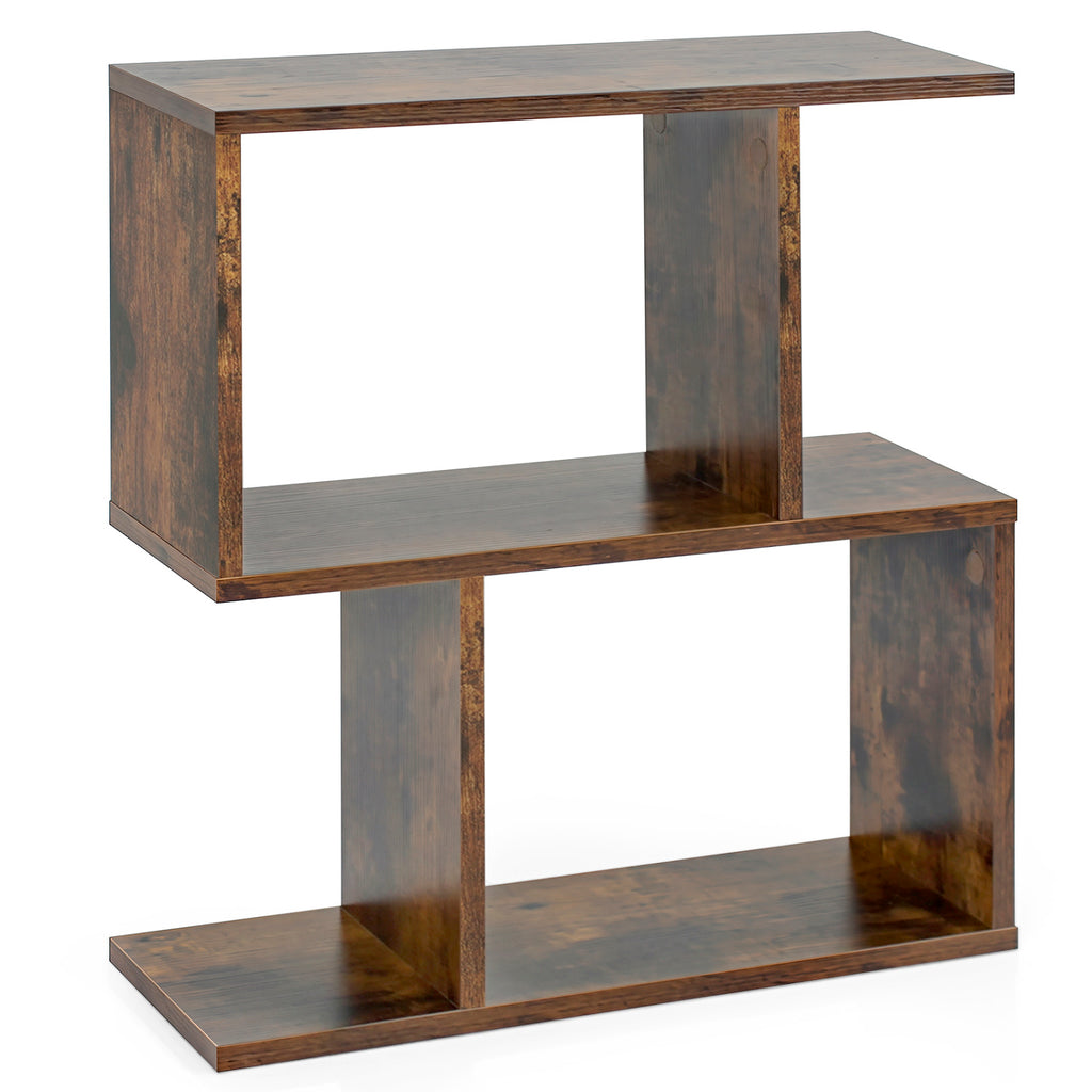 3-Tier Open Shelf Storage Unit - Brown