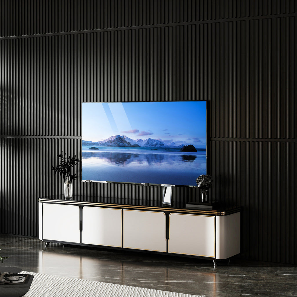 PVC Slat Wall Panels - 24 Pack Black Wall Paneling for Interior Decoration