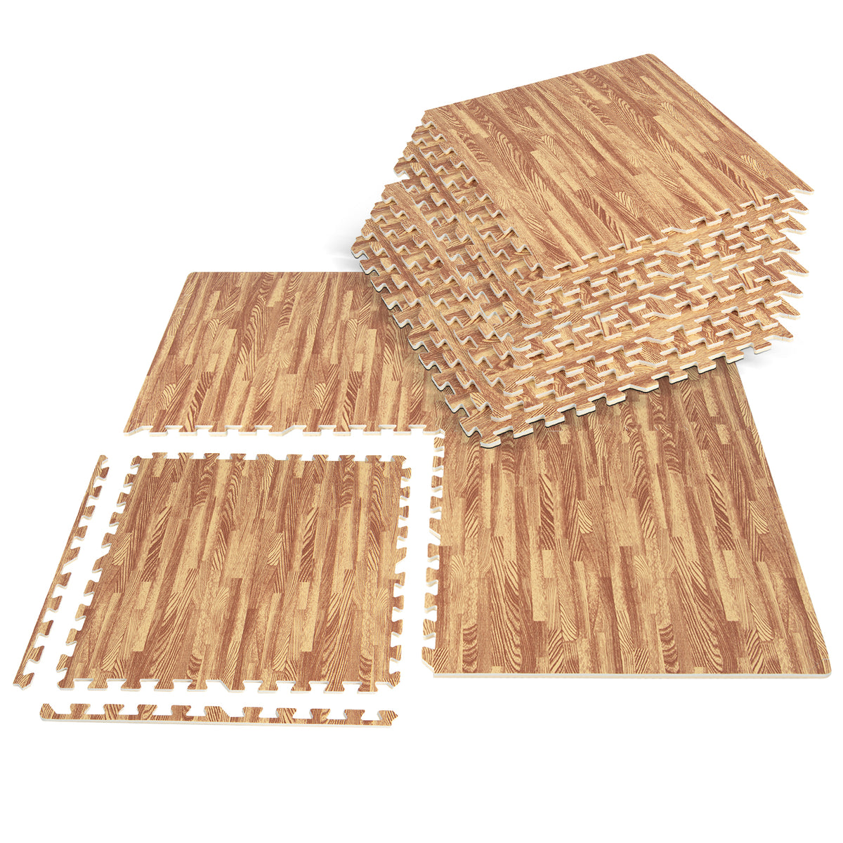 30 Interlocking Artificial Grass Tiles - Outdoor & Indoor Lawn Mat Set - Costway Variation of THIS listing