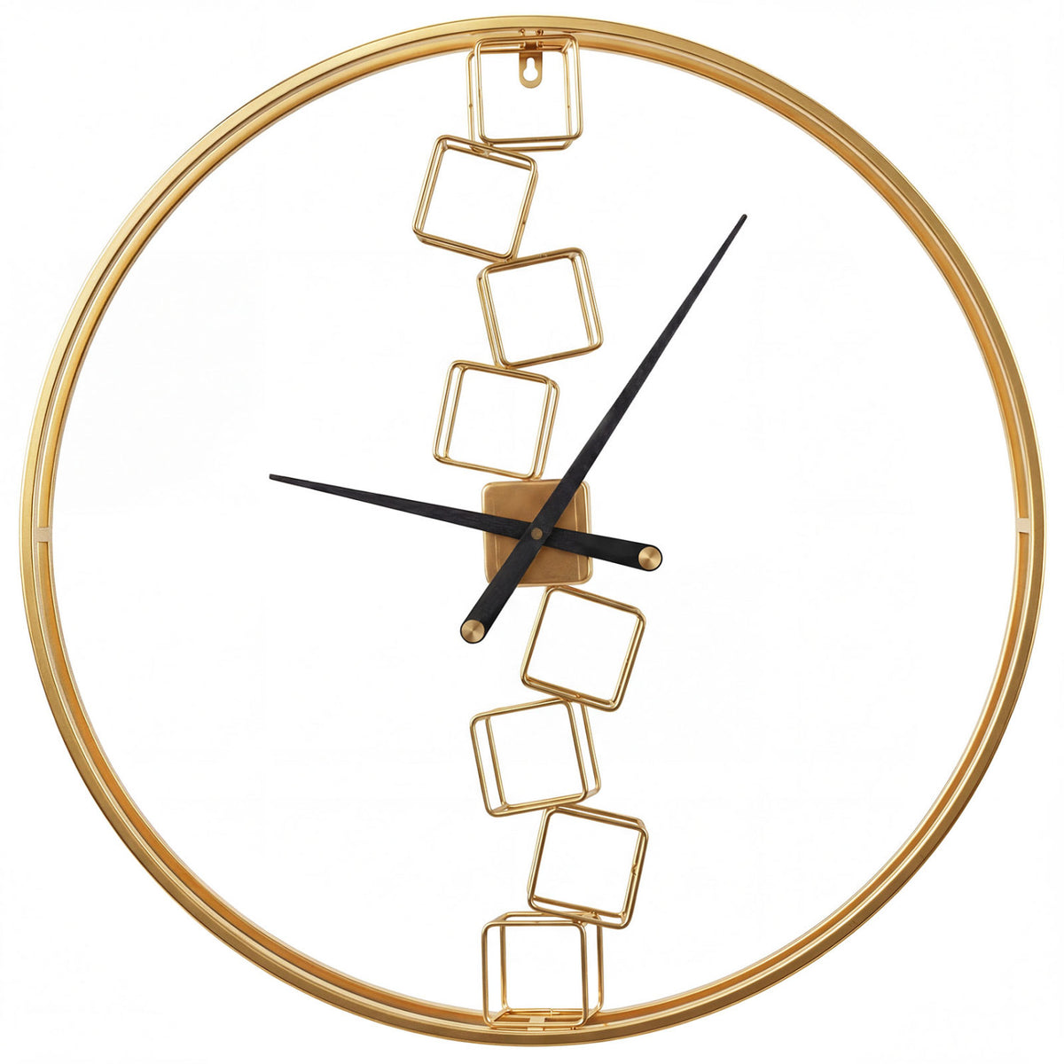27 Inch Large Wall Clock for Living Room Bedroom Kitchen - Yellow Variation