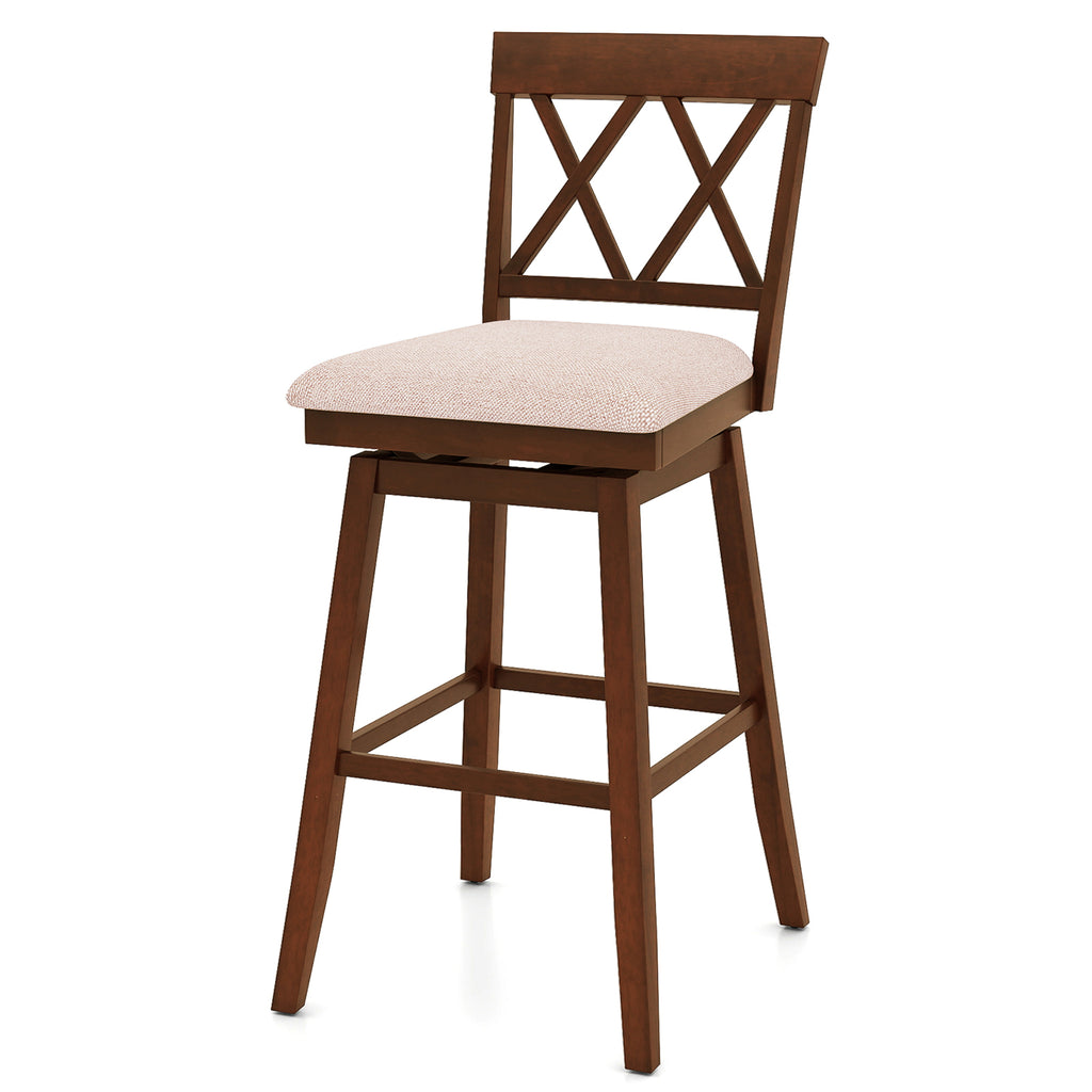 Counter Height Bar Stools Set of 4 - White, 24 inches