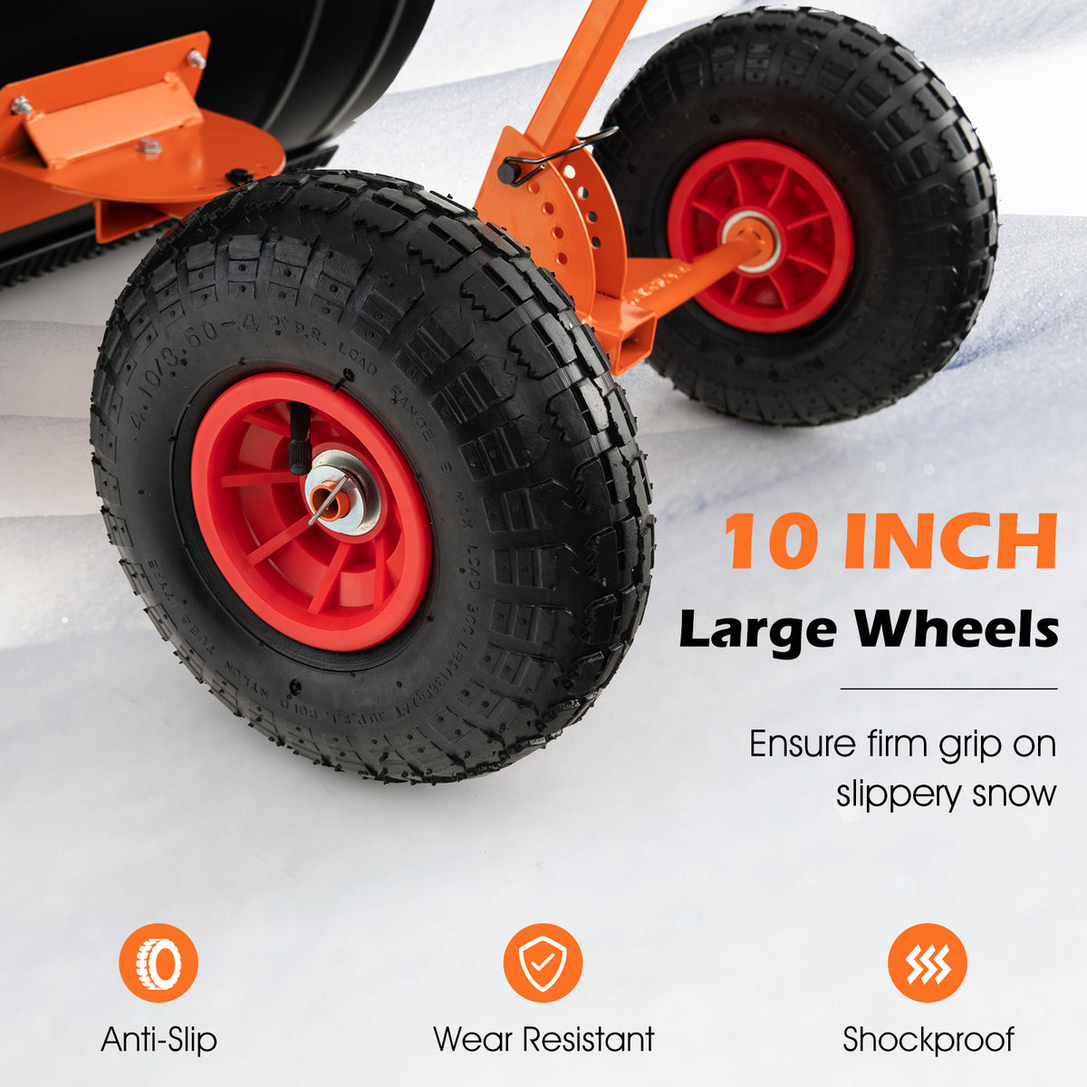 29 Inches Snow Pusher for Driveway
