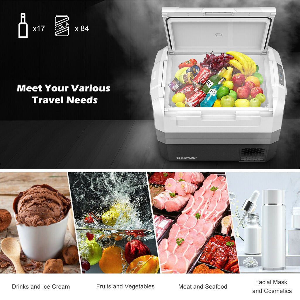 58 Quart Portable Electric Car Cooler