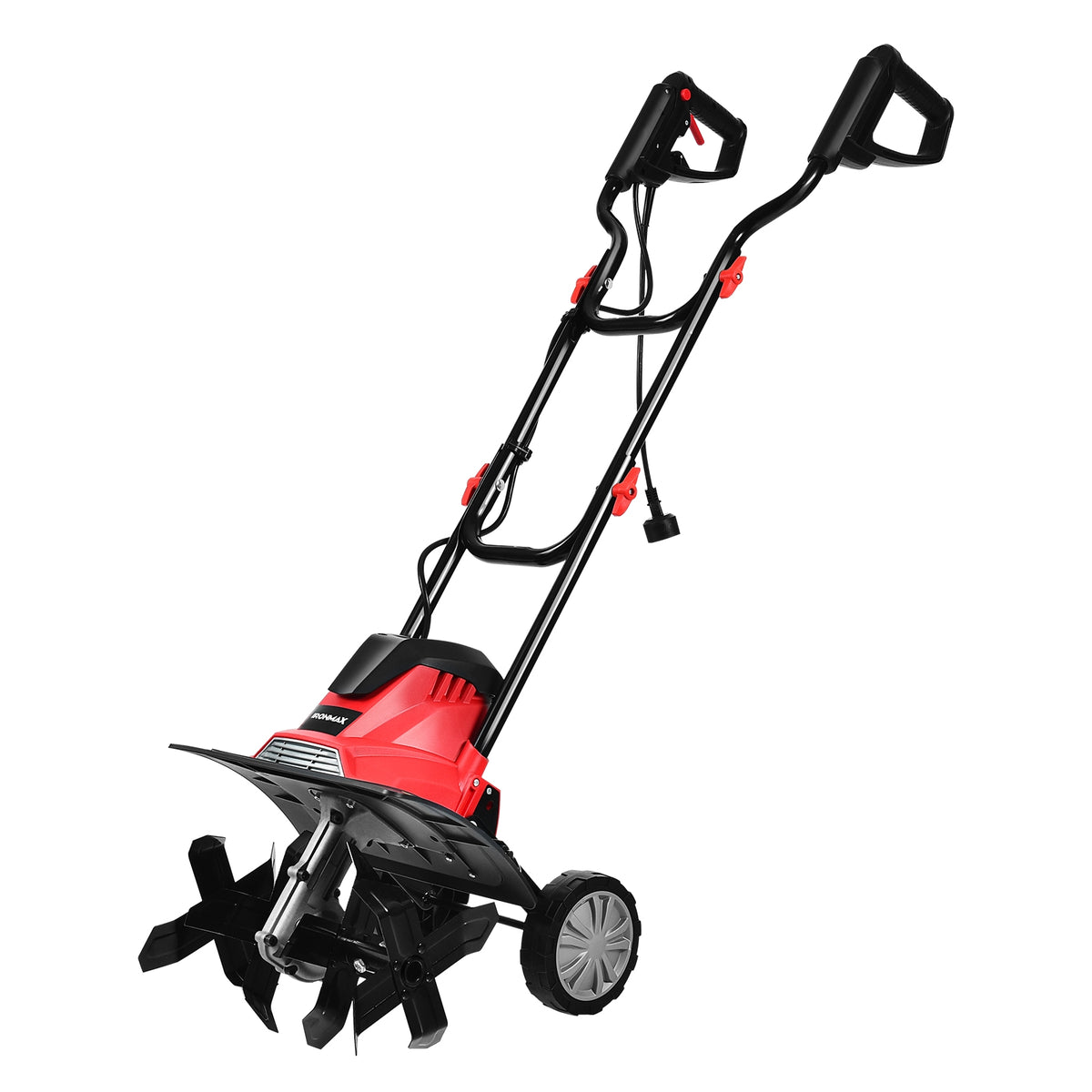 14/17 Inch 10 Amp Corded Electric Tiller and Cultivator with 9-Inch