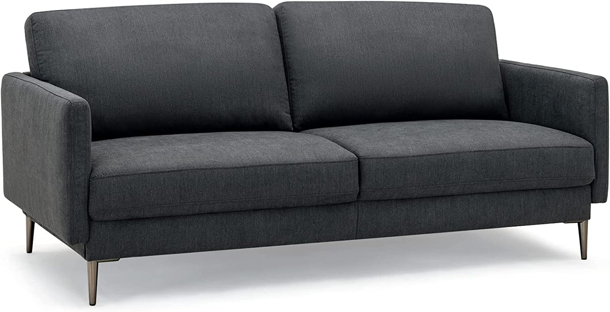 Modern Loveseat with Cushions - Gray