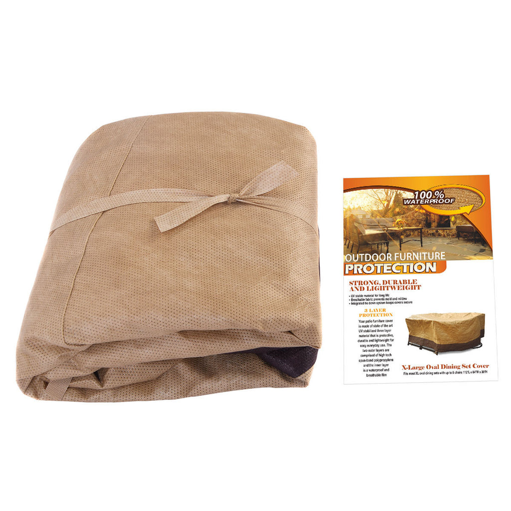 72 Inch Outdoor Table Cover - Oval/Rectangular