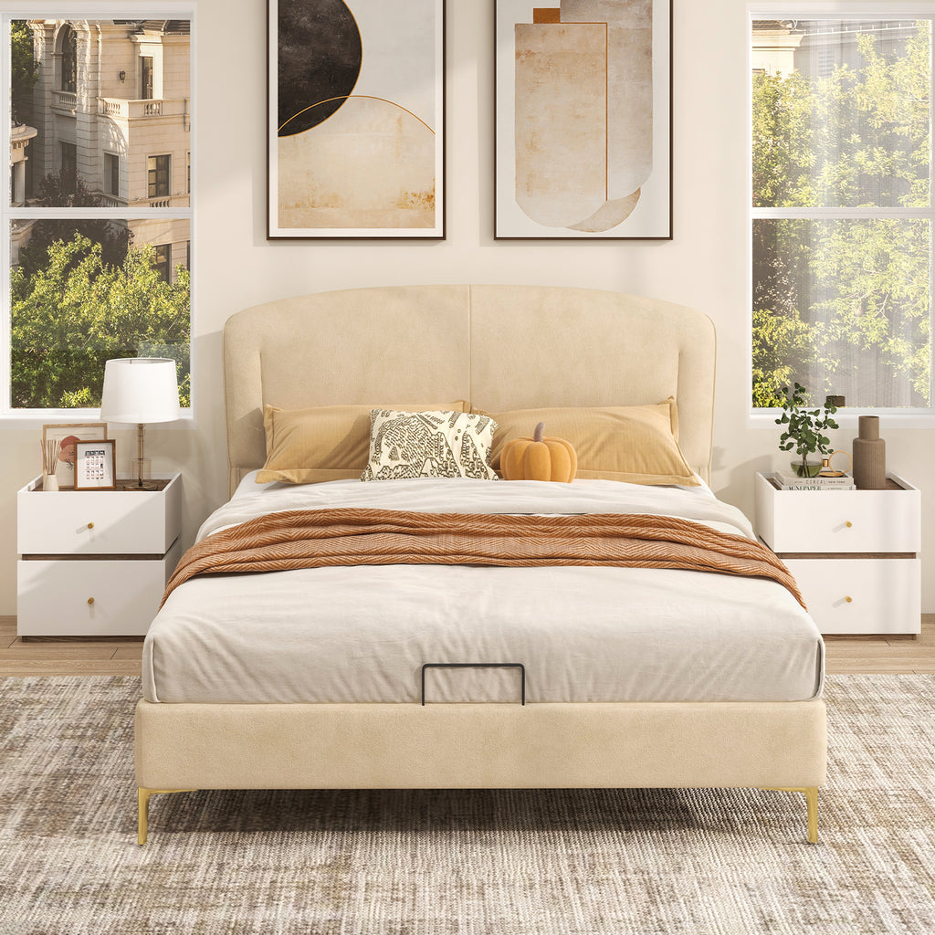 2-Drawer Nightstand with Storage - Modern Bedroom Design