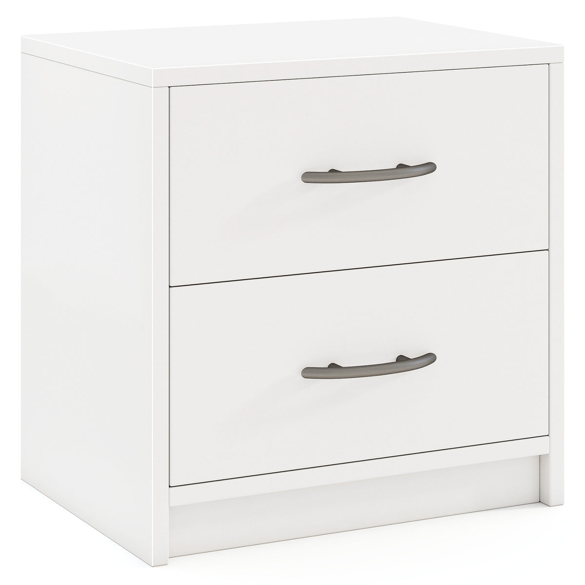 2 Drawer Nightstand with Storage - Oak