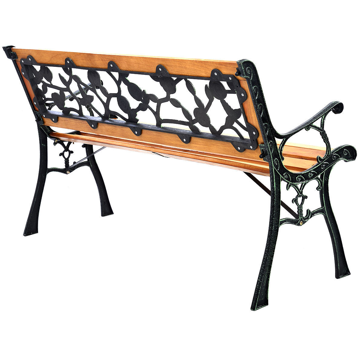 49.5" Patio Park Bench Seat - Porch Chair Style 1