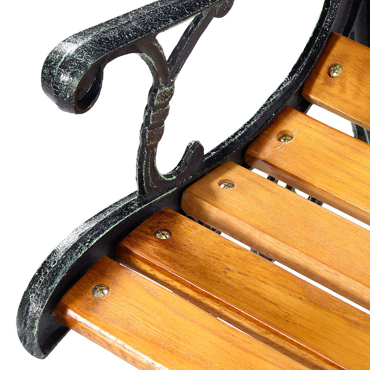 49.5" Patio Park Bench Seat - Porch Chair Style 1