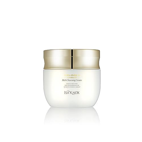 Isa Knox Turnover 28 Advanced (Cleansing Cream, 6.8fl oz) - Nourishing Makeup Remover without Residue by LG Beauty. Evergreen Oak, Pomegranate Vinegar, African Walnut Oil.