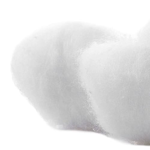 Vakly Cotton Balls [Pack of 2000] Medium 1 Inch Non-Sterile Absorbent 100% Cotton Prepping Balls for Make-Up, Nail Polish Removal, Applying Oil Lotion or Powder, Crafts