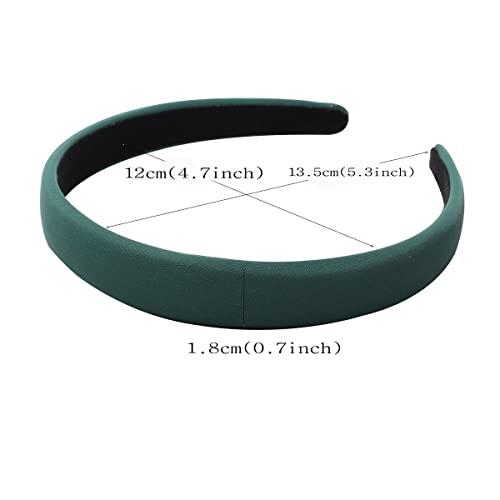 Cuizhiyu Solid Simple Headbands for Women 0.7inch Plain Soft Cloth Head Band No Slip Fashion Girls Pink Hair Bands Cute Hair Hoops hair Accessories Pack of 6¡¦