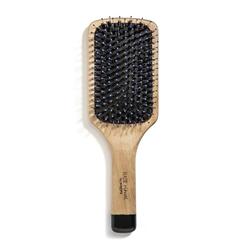 Sisley Paris Radiance Brush - Award-Winning Paddle Brush - Gently Detangles for Soft, Shiny Hair - Supple Bristles Help Stimulate the Scalp