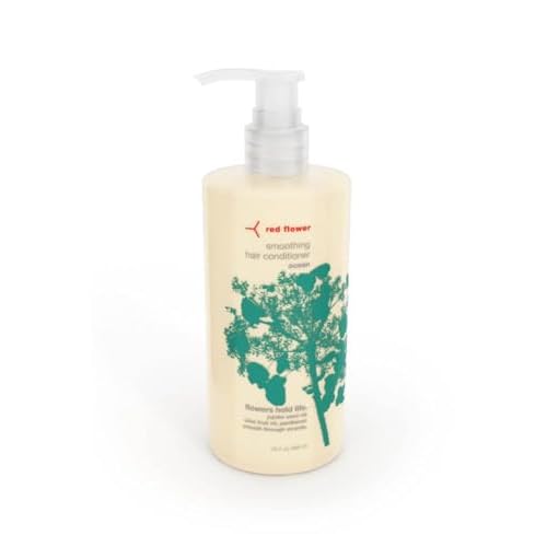 Red Flower Ocean Smoothing Hair Conditioner ? Vitamin-Rich Moisture & Frizz Control Treatment for All Hair Types, Vegan & Sulfate-Free 10 oz