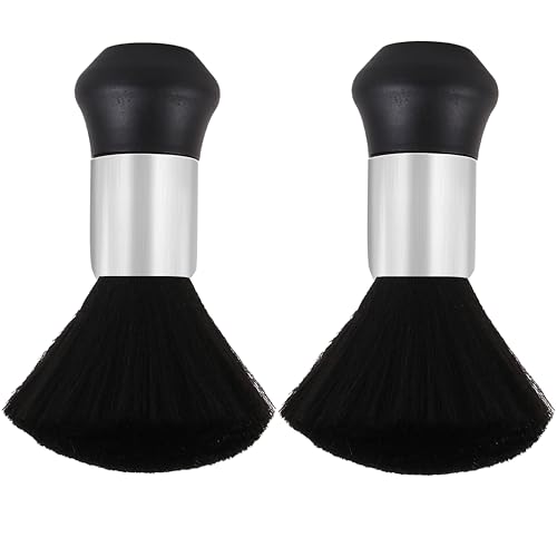 Large Neck Duster Brush Professional Barber Neck Duster Brush Soft Barber Face Cleaning Hairbrush Nylon Hair Cutting Kits Barber Accessories Cleaning Supplies