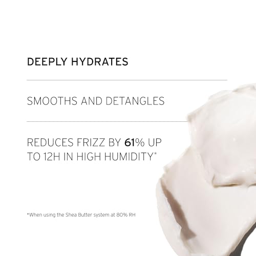 FEKKAI Shea Butter Shampoo (1 Liter) + Conditioner (1 Liter) - Improves Moisture, Softness & Shine - Reduces Frizz by 61% Up to 12H - Free of Sulfates, Parabens, Phthalates - Vegan, Cruelty-Free