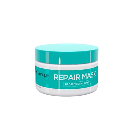 UNNIQUE KBS Hair Repair Mask - Intensive Hydration & Damage Control with Argan Oil & Amino Acids, Hair Treatment Masque - Repair Dry, Damaged, & Frizzy Hair 16.9 Fl Oz