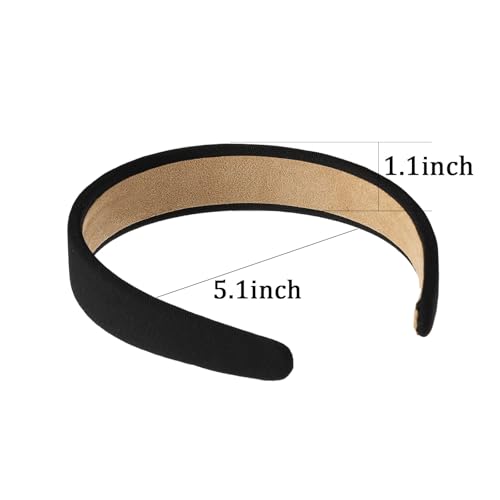 5 Pack Headbands for Women Non-Slip, Fashion Head Bands for Women's Hair, Trendy Womens Headbands, Cute Hairbands for Girls, Women's Hair Accessories - A