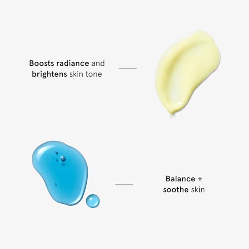 HERBIVORE Clearly Bright Regimen | Nova 15% Vitamin C Brightening Serum + Lapis Blue Tansy Skin Balancing Face Oil