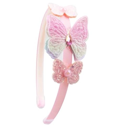 6 Pack Girls Headbands Glitter Kids Headbands Bow/Heart/Star Headbands for girls/Toddler/Teens (A-666)