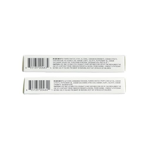 Power Swabs - 7 Day Professional Teeth Whitening Kit - for at Home Use - Easy 5 Minute Teeth Whitening - Dentist Formulated Teeth Whitening Swabs to Remove Stains