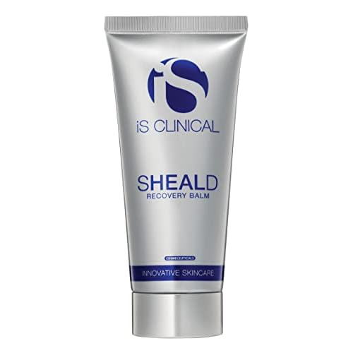 iS CLINICAL Sheald Recovery Balm, hydrating dry skin face moisturizer with healing properties.