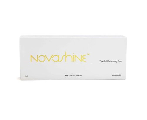 Novashine Teeth Whitening Pen, 2ml 6% Hydrogen Peroxide, Up to 15 whitening Treatments