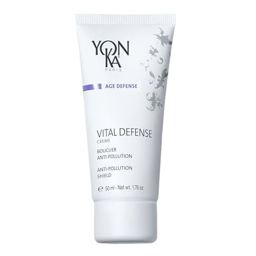 Yonka Vital Defense Day Cream, Daily Facial Moisturizer and Hydrating Anti-Pollution Creme, Dermatologist Tested Professional Skincare, Paraben-Free
