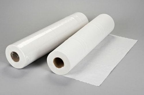Source One Beauty Disposable Bed Sheets Rolls for Massage Facial Waxing and Body Treatments 24" x 300' Non-Woven Material Non-Perforated (1 Roll)