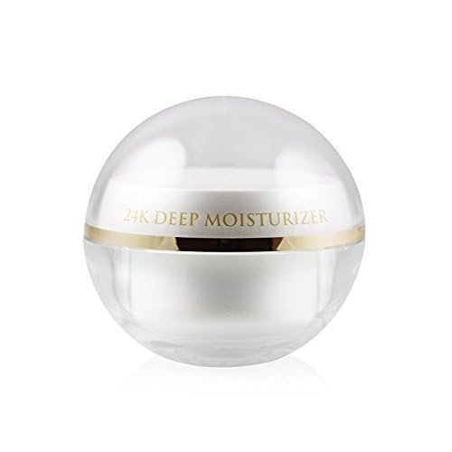 Orogold White Gold Day Moisturizer - 24k Gold Deep Moisturizer with White Tea, Chamomile, Shea Butter, Vitamin C and E - 1.6 Oz