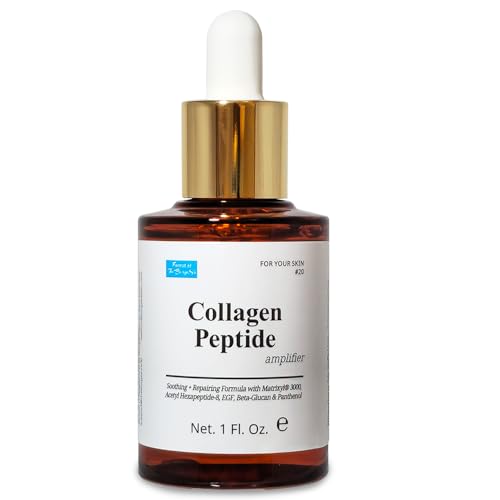 Forest of the Borges¡¯s Collagen Peptide Serum ? Matrixyl 3000, Argireline, EGF ? Lightweight Daily Face Serum, Fragrance-Free, Vegan (1.0 fl. oz.)