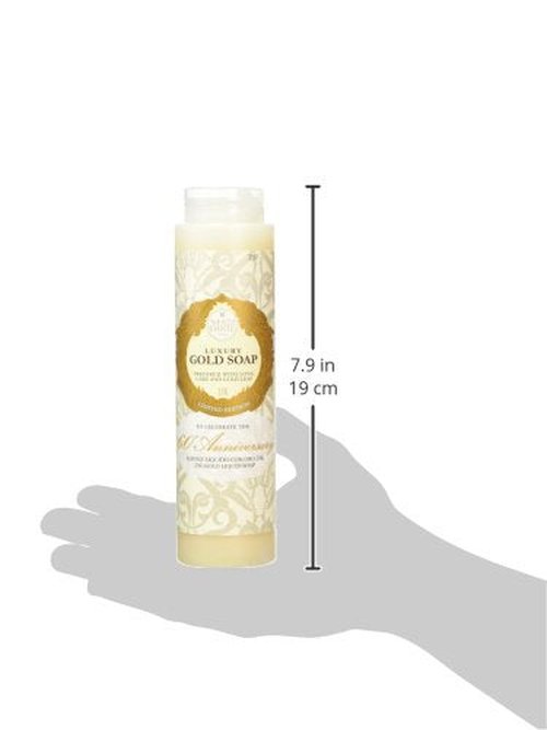 Nesti Dante Luxury Gold Soap 60th Anniversary Bath & Shower Gel 10.2oz/300ml
