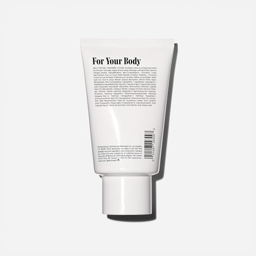 N?cessaire The Body Lotion. Fragrance-Free. Multi-Peptide Firming Lotion to Moisturize, Firm, Strengthen. 2.5% Niacinamide, Vitamin C/E + Omega 6/9. 2.4 fl oz