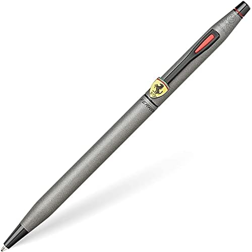 A.T. Cross Century Classic Limited Collection for Scuderia ferrari .Titanium Gray satin finish with polished black appointments and perforated clip modeled after the nose & cockpit of their racecar