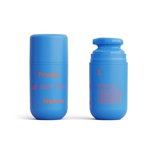 Freaks of Nature Deeper Dive Moisturizer Serum | 100% Natural Hydrating & Firming Formula | Non-Comedogenic, Eco-Friendly, Reef-Safe, Cruelty-Free | Suitable for All Skin Types | 1.7 oz