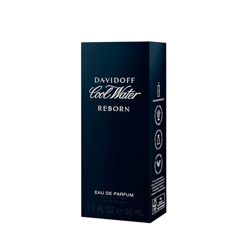 Davidoff Cool Water Reborn Eau de Parfum ? Foug?re Men's Cologne ? With Notes of Galbanum, Cedarwood & Vetiver ? Long Lasting Fragrance