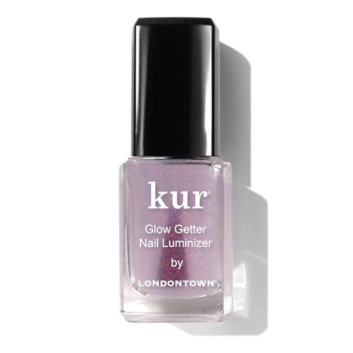 LONDONTOWN Glow Getter Nail Luminizer ? One-Step Nail Treatment with Hexanal & Shimmer for Stronger, Healthier, Glossier Nails, No Base or Top Coat Needed, 0.4 Fl Oz