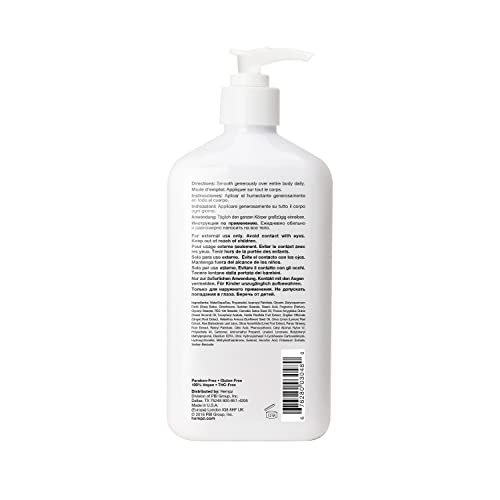 HEMPZ Body Lotion - Vanilla & Ginger Daily Moisturizing Cream, Shea Butter Hand and Body Moisturizer - Hemp Lotion - Skin Care Products, Hemp Seed Oil - 17 oz.