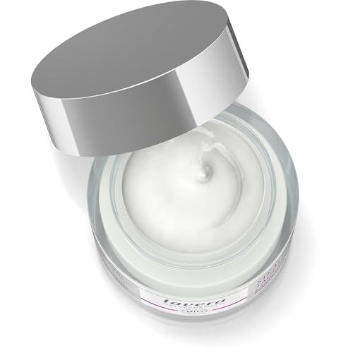 lavera Firming Day Care - Anti Aging Face Cream with Triple Hyaluron & Bakuchiol for Smooth Skin - Anti Wrinkle Face Cream - Face Moisturizer - PETA Certified - Vegan - Made in Germany - 1.7 Fl Oz