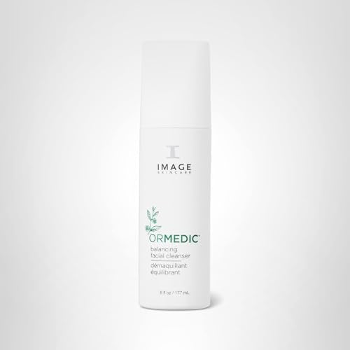 IMAGE Skincare, ORMEDIC pH Balancing Facial Cleanser, Hydrating and Mild Foaming Face Wash with Aloe Vera, 6 fl oz