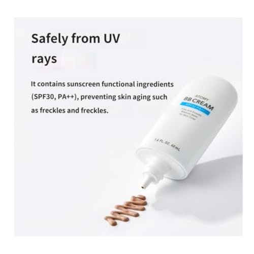 A.t.o.m.y BB Cream SPF 30 PA++ ? Radiant Coverage with Hydrating & Anti-Aging Benefits | Lightweight Korean Beauty Balm (1.35 fl oz) x 2pcs