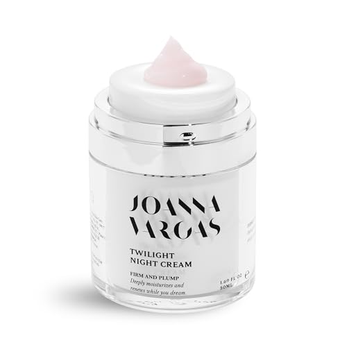 Joanna Vargas Twilight Night Cream - Night Time Face Moisturizer With Epidermal Growth Factors, Seed Oil Complex, & Hyaluronic Acid - Face Cream that Plumps & Smoothes For Supple-looking Skin - 50 ml