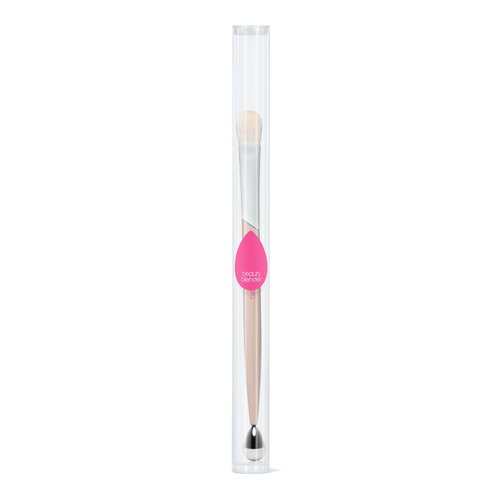 beautyblender Double Sided SHADY LADY All-Over Eyeshadow Makeup Brush & Cooling Roller. Vegan, Cruelty Free and Made in the USA