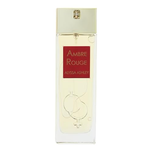 Alyssa Ashley Ambre Rouge - Perfumes for Women and Cologne for Men - Mens Cologne with Pepper, Citrus, Floral, and Fruit Notes - 3.4 oz EDP Spray