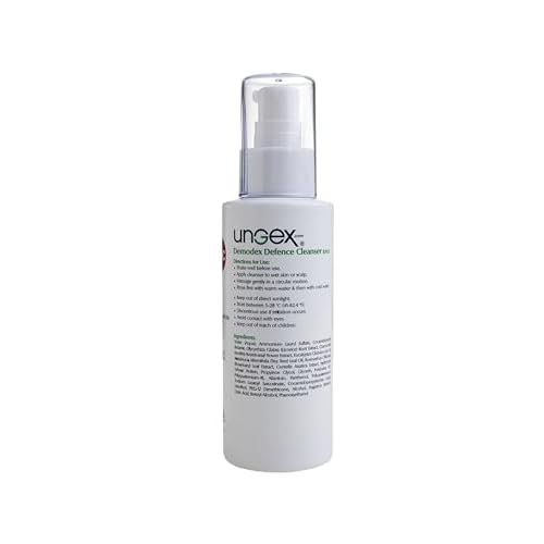 Ungex Demodex Defence Cleanser | Face, Scalp and Body Wash | Herbal Based | DDC