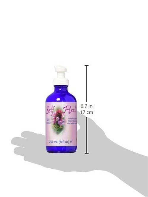 Flower Essence Services Self-Heal Cream Pump Top, 8 Ounce