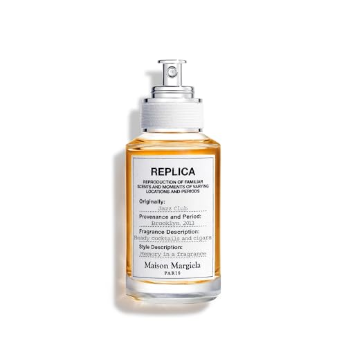 Maison Margiela - Replica - Jazz Club Eau de Toilette - Warm & Spicy Scent - With Vanilla, Rum Accord, & Tobacco
