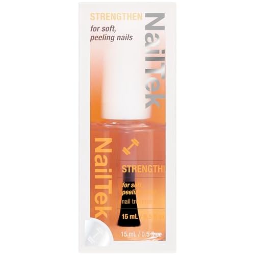 Nail Tek Formula 2 Nail Strengthener Polish ? Protein-Enriched Repair Treatment for Soft, Peeling & Weak Nails, Restore Nails Strength, 0.5 fl oz