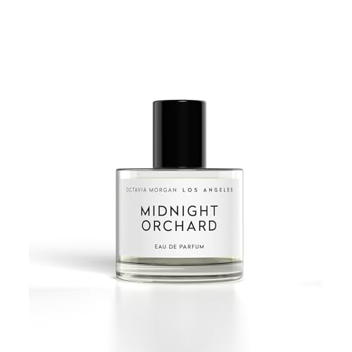OCTAVIA MORGAN Midnight Orchard Eau De Parfum- Travel Perfume with Lush Peach, Golden Apricot & Smooth Sandalwood for a Fruity-Woody Signature- Graceful Fragrance Designed to Captivate All Day - 50ML
